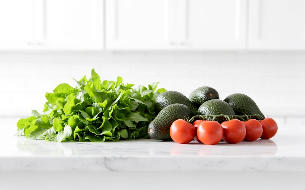 Frische gesunde Ernährung